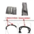 2 pcs gray old