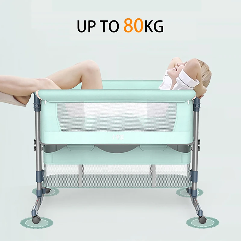 IMBABY Cuna plegable portátil para bebé recién nacido ajustable - imagen 4