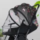 black with butterfly