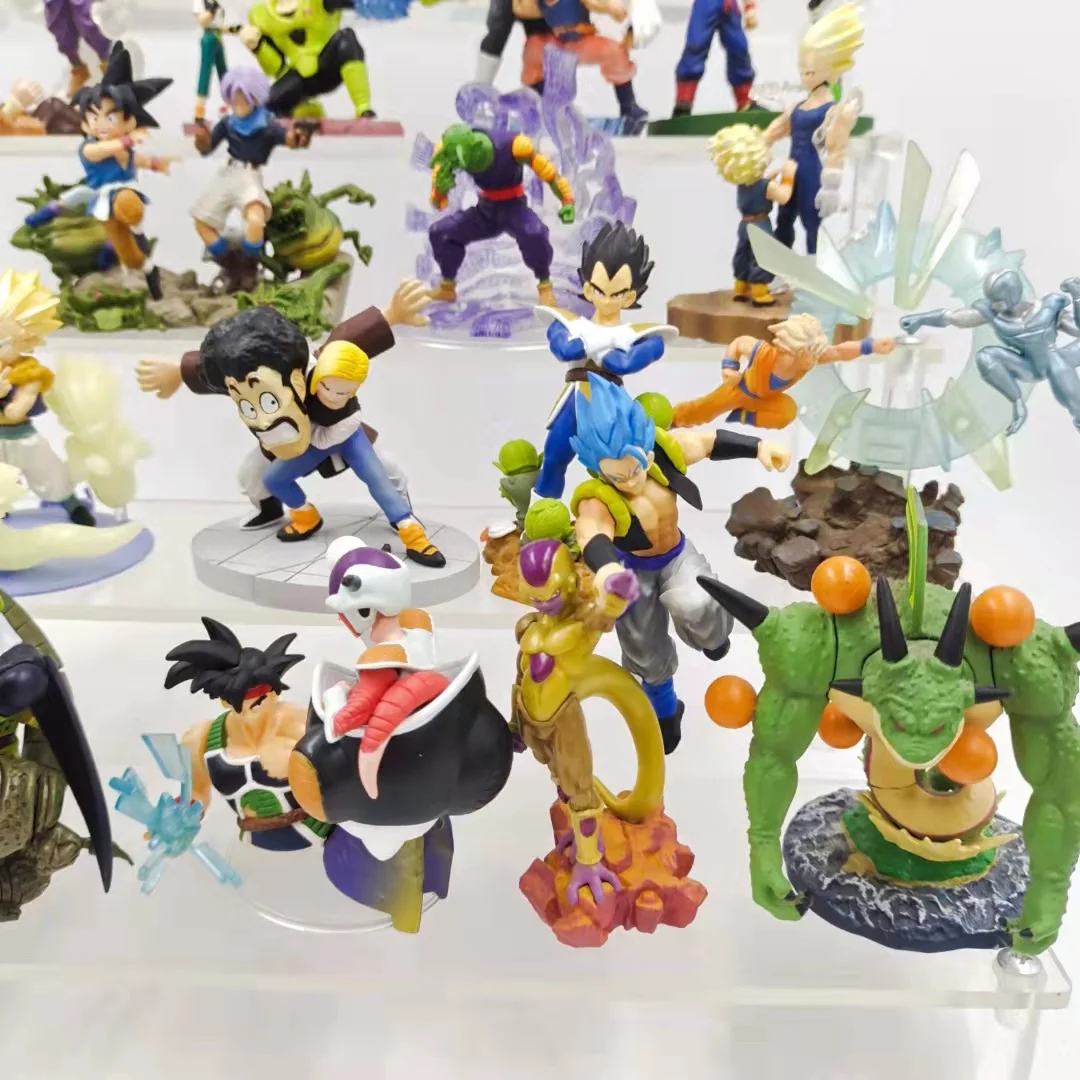 Bandai genuino Dragon Ball LOGBOX Frieza Vegeta VS Zarbon Dragon Fist Kuririn Broly figura modelo producto antiguo algunas defectos menor - imagen 5