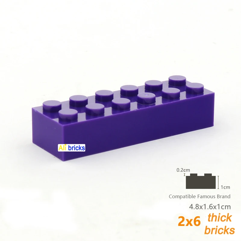 100pcs purple