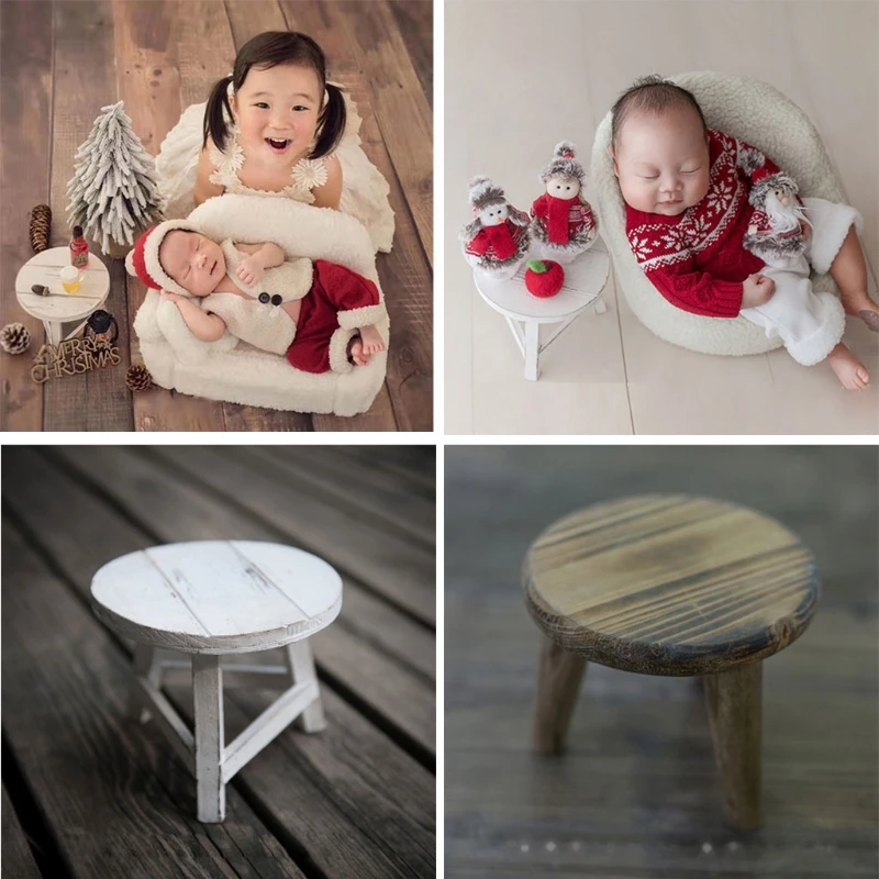 Un collage de fotos un bebé y una niña