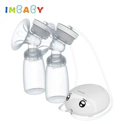 IMBABY Bubee Real extractor de leche eléctrico doble masaje automático
