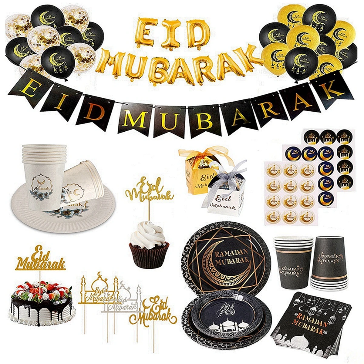 Pancarta globo - Diseño festivo colores vibrantes