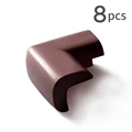 Brown 8pcs