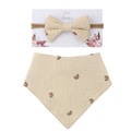 B solid colour bib-1