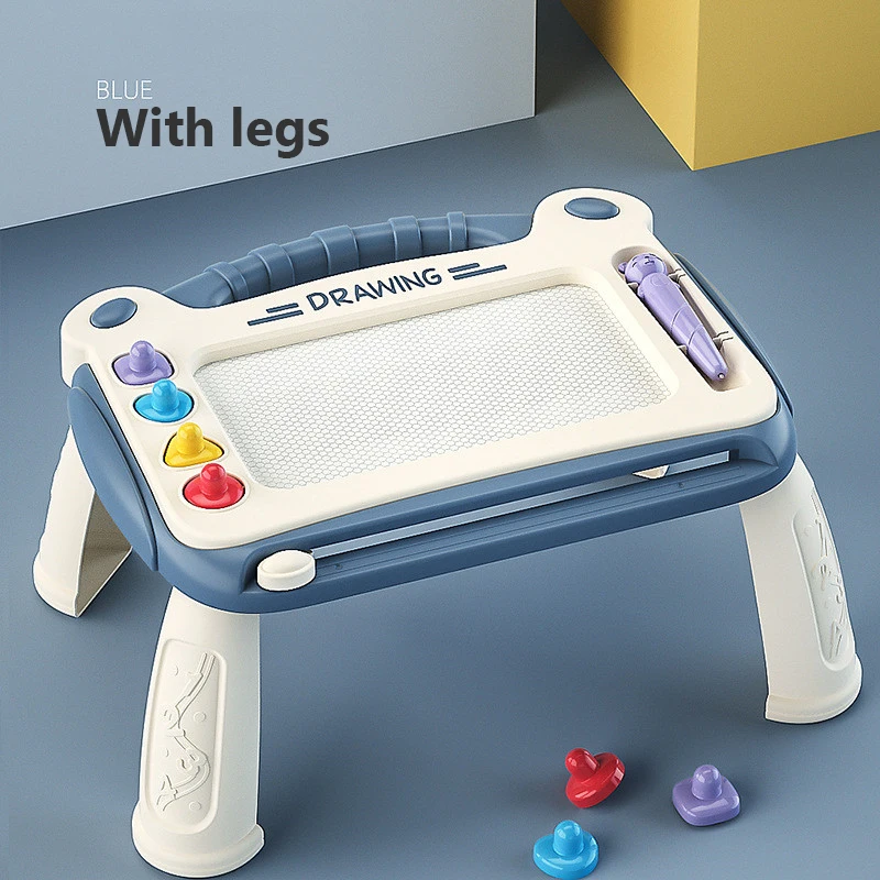 Blue with legs