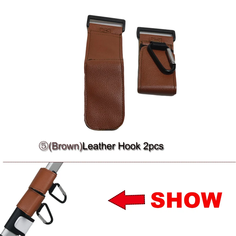 1 pair brown hook