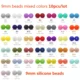 9mm beads