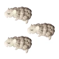 beige lamb 3pcs