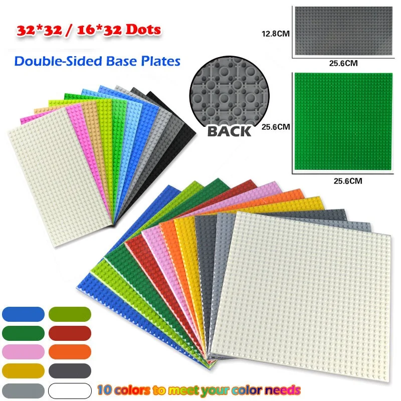 Placas Base 32x32 Compatibles Bloques Construcción DIY Plástico - imagen 5