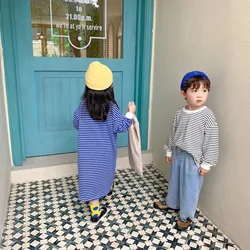 Sudaderas rayadas con capucha para niños Milangel