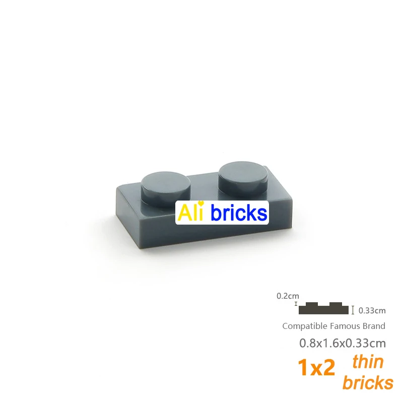 200pcs dark grey