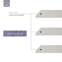 Elinfant inserto absorbente de microfibra para pañal de tela del bebé