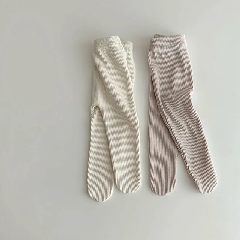 MILANCEL, ropa de primavera para bebés recién nacidos, medias de una pieza a rayas para bebés, pantalones para niños, mallas para niñas - imagen 2