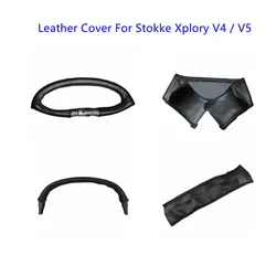 Stokke Xplory V4/V5 - Funda mango reposabrazos cuero PU