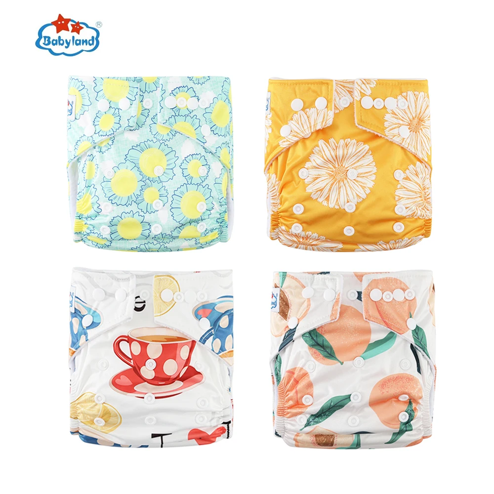 Babyland Pañales Reutilizables de Tela Ajustables 0-2 Años - imagen 2
