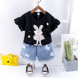 Conjunto verano niño y niña: camiseta y pantalón corto