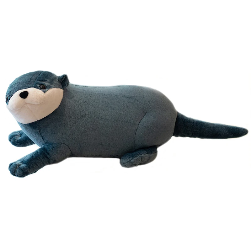 Peluche de nutria Lutra – Muñeco realista y almohada suave para niños - imagen 3