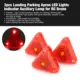3pcs red
