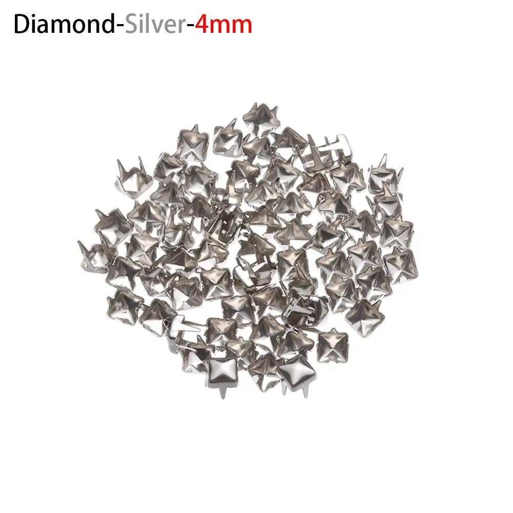 Silver-Diamond 4mm
