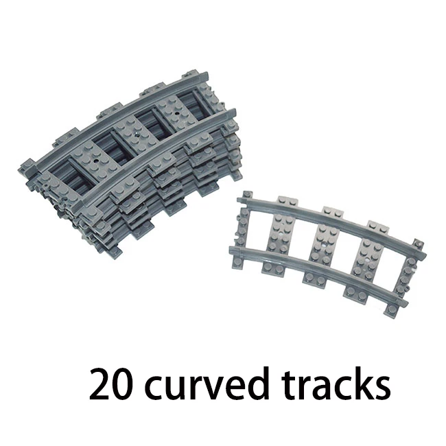 20 curved rails