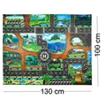 130x100cm map ocean