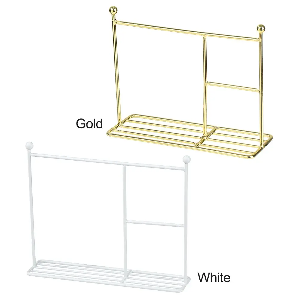 Perchero de Metal para ropa de muñecas, organizador de ropa, muebles en miniatura de plástico para casa de muñecas, accesorios para muñecas, 1 unidad - imagen 5