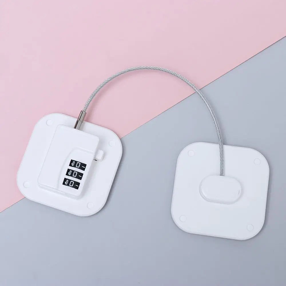 Armario corredizo con ventana, seguridad para bebés con llave de Metal o cerradura codificada, cerradura Digital con contraseña para refrigerador, cerraduras para gabinete - imagen 3