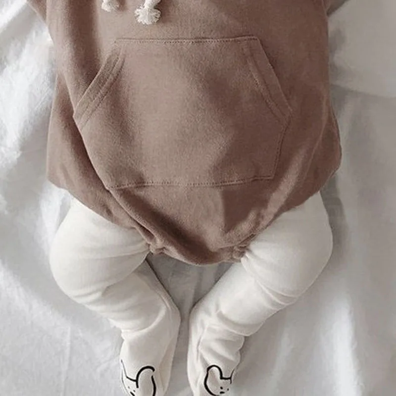 Milangel-pantimedias de dibujos animados para bebé, pantalones sólidos para recién nacido, Leggings para 0-2 años - imagen 2