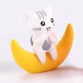 Sitting White Cat