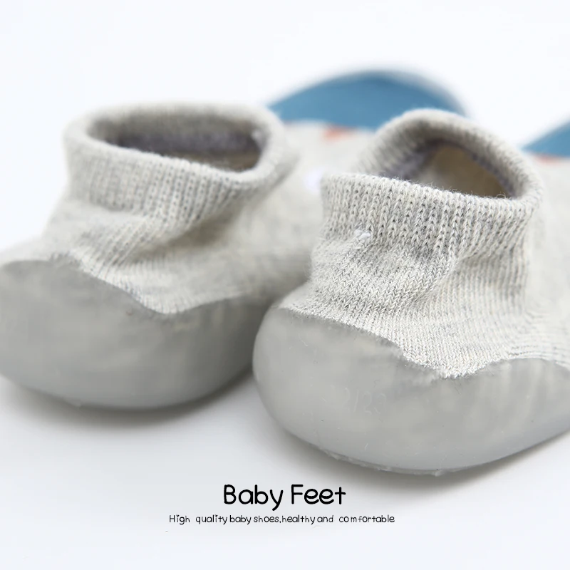 Calcetines de bebé con suelas de goma, zapatos de dibujos animados, calcetín infantil - imagen 4
