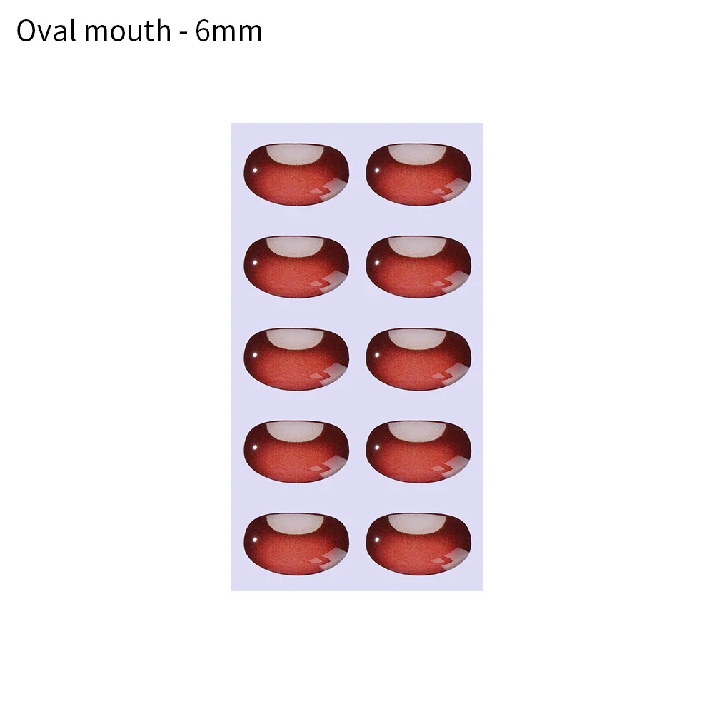 Oval mouth - 6mm