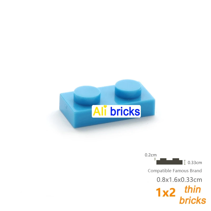 200pcs light blue