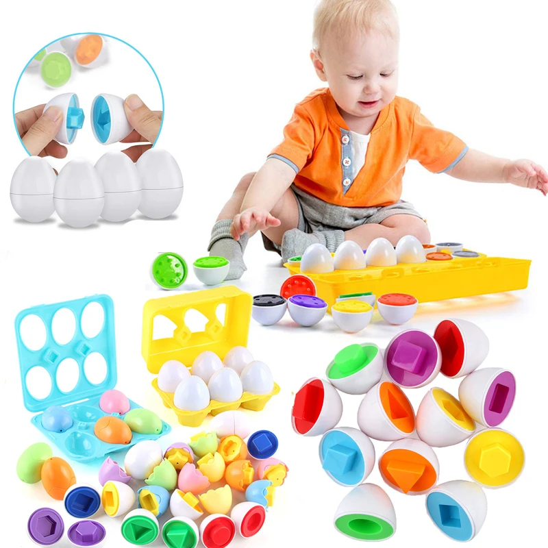 Rompecabezas huevo Montessori – Juguete educativo para niños - imagen 5