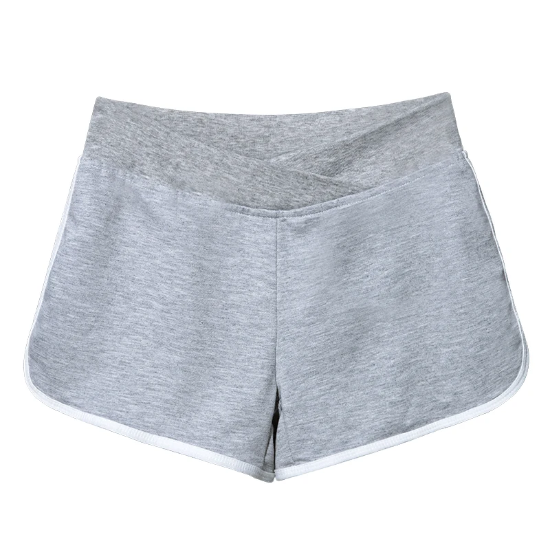 Shorts premamá de cintura alta – Deportivos y cómodos - imagen 2