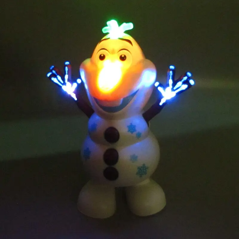 Robot Olaf musical de Frozen con linterna LED - imagen 3