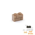 400 pcs dark beige