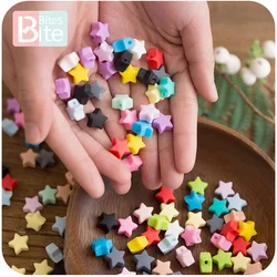 Mordedor estrella silicona bebé – Seguro libre BPA suave antibacterial