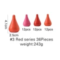 red series 36 pcs