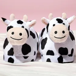 Pantuflas de peluche cálidas para casa – Zapatos planos suaves de algodón