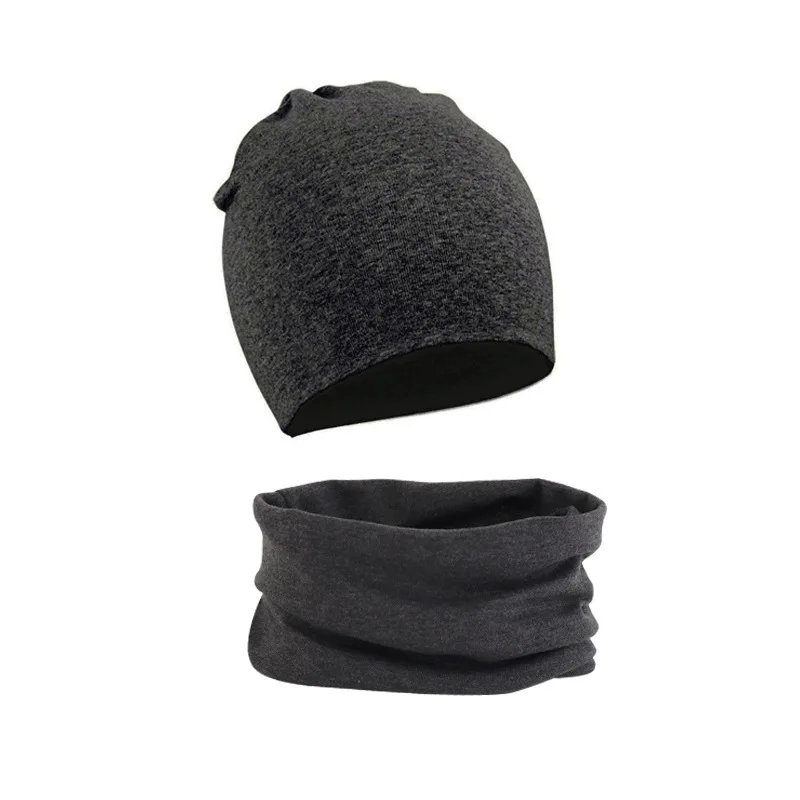 Gorro y bufanda de algodón para bebé – Color caramelo - imagen 5