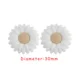 50Pcs White