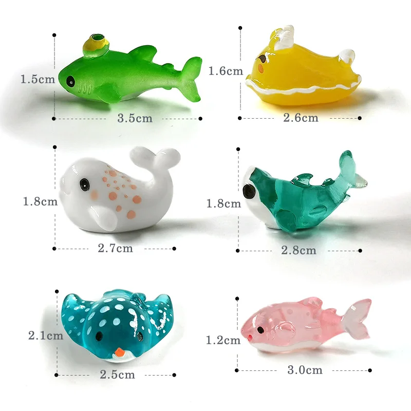 Figuras marinas decorativas para habitación infantil – Estatuillas - imagen 4