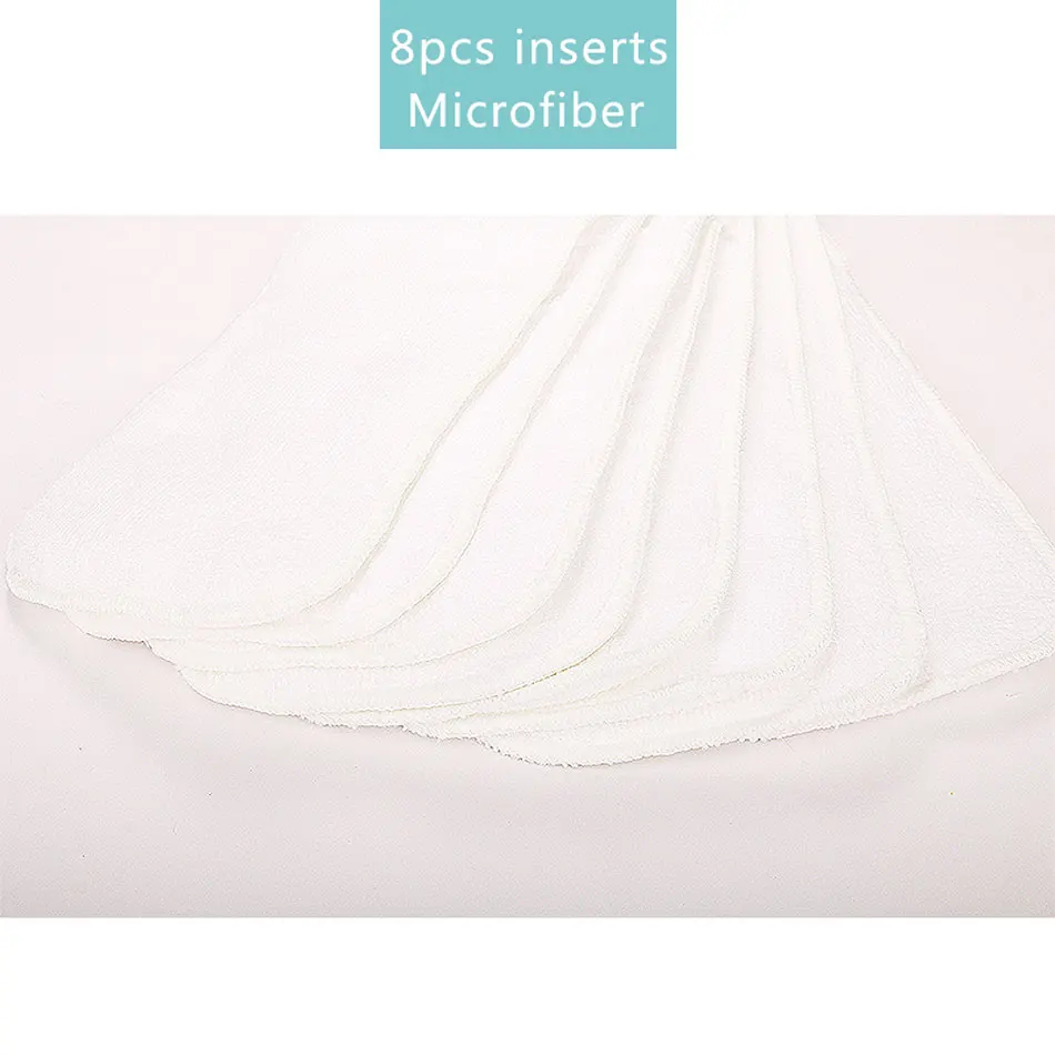 8pcs microfiber