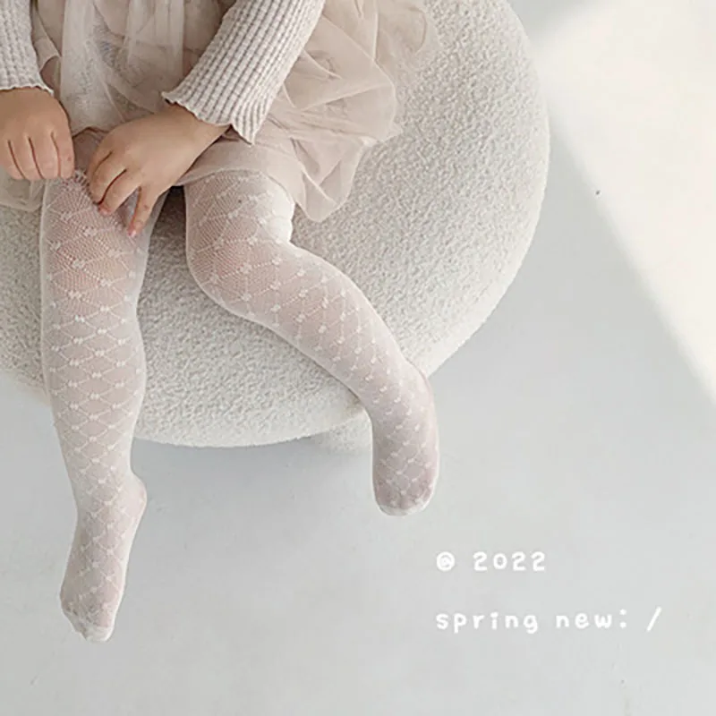 Milangel-pantimedias de punto fino para bebé, ropa de verano, pantimedias de malla, 2022