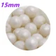 30Pcs metallic white