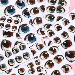 Ojos de cristal para muñecas - Pegatinas animadas, estilo anime