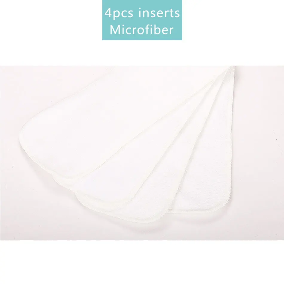 4pcs microfiber