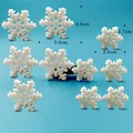 10pcs Snowflake